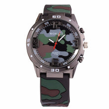 Load image into Gallery viewer, Camouflage Military Silicone Wristwatch Orologio Uomo - M