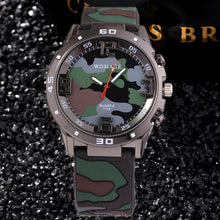 Load image into Gallery viewer, Camouflage Military Silicone Wristwatch Orologio Uomo - M