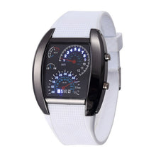 Load image into Gallery viewer, Casual Led Meter Dial Black Wristwatch Orologio Uomo - M