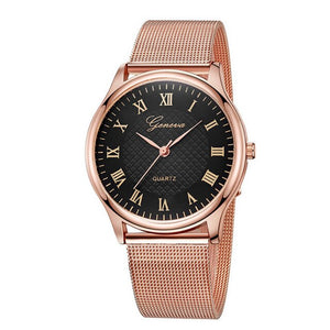 Minimalist Stainless Steel Wristwatch Orologio Uomo - M
